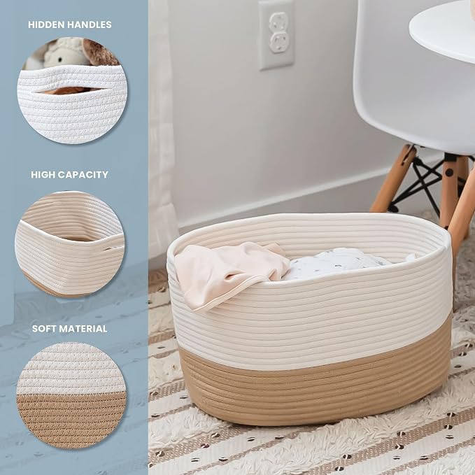 OrganiHaus Woven Storage Baskets - Image 3