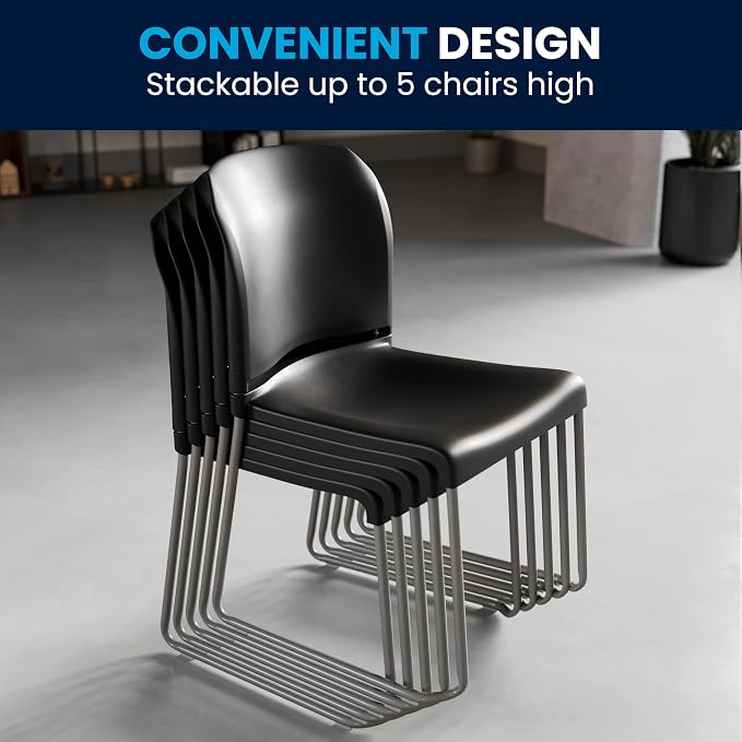 Flash Furniture Hercules Series Contoured Stacking Chairs - Image 9