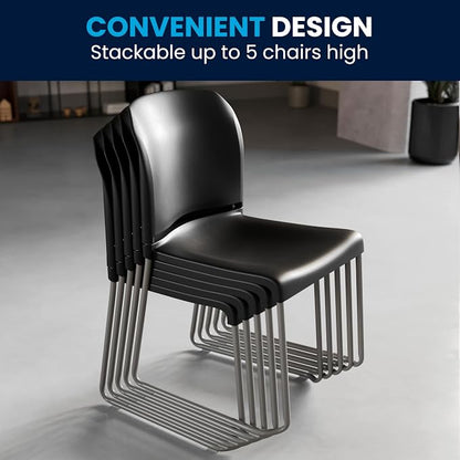 Flash Furniture Hercules Series Contoured Stacking Chairs - Image 9