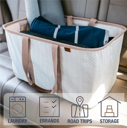 CleverMade Collapsible Laundry Tote - Image 6