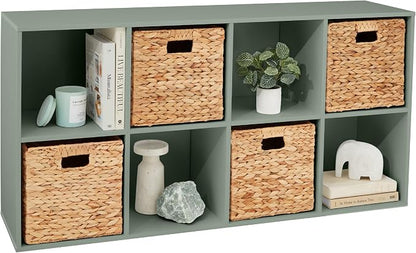 Best Choice Products Kids Bookcase 8-Cube Storage Organizer, 13.5in Shelf by Unknown