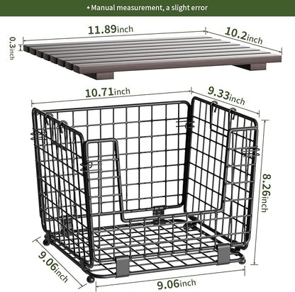 Wire Storage Basket For Kitchen Pantry and Counter - Image 6