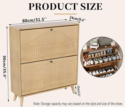 Fsbecl Shoe Storage Cabinet for Entryway - Image 2