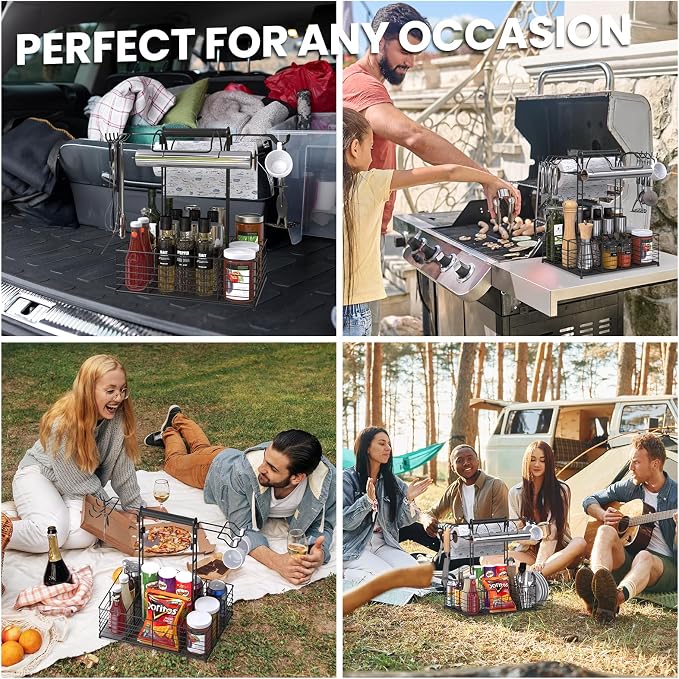 Grill Caddy for Outdoor Grill - Image 8