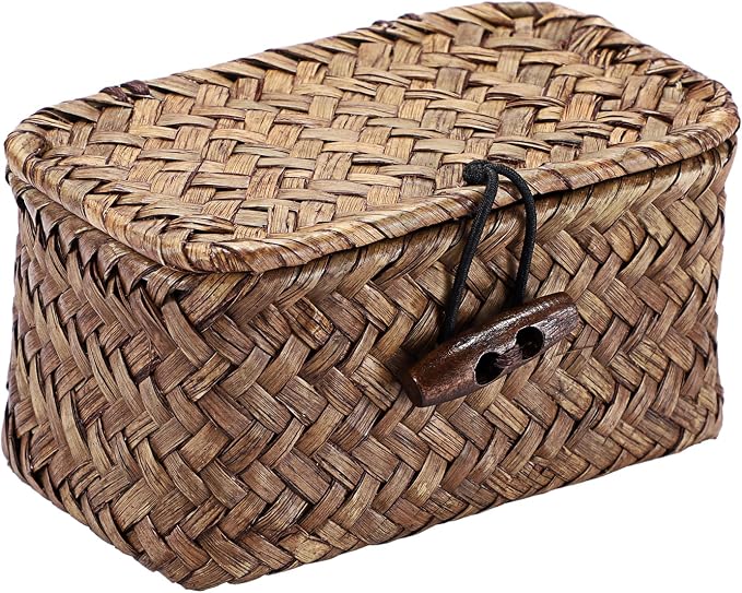 Hipiwe Mini Seagrass Basket Box - Image 9