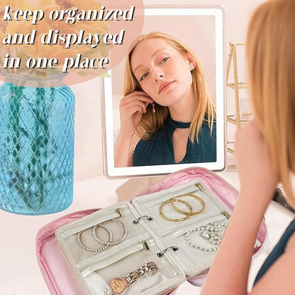 Travel Jewelry Organizer Case, Small Jewelry Bags - Image 6