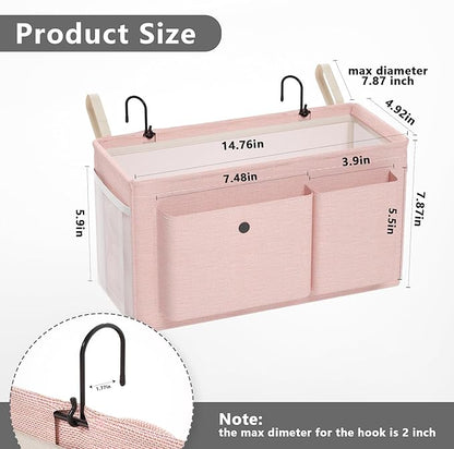 Bedside Caddy Bedside Storage Hanging Organizer - Image 3