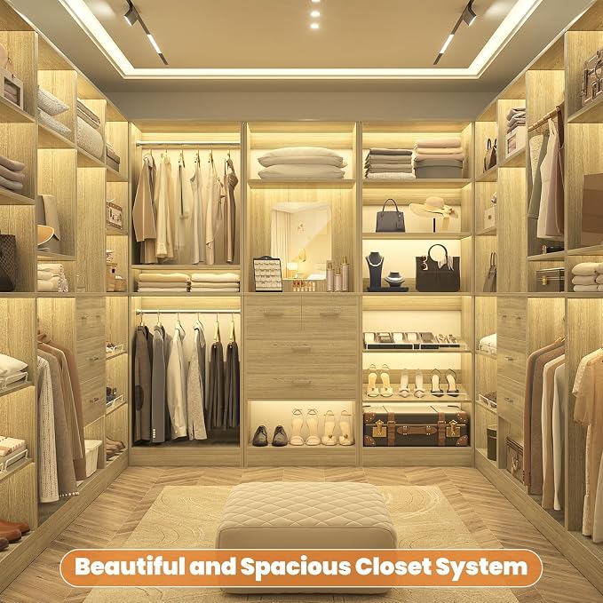 Unikito 75" Closet Organizer System - Image 4