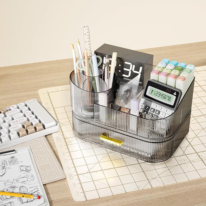 Delamu Makeup Organizer for Vanity - Image 9