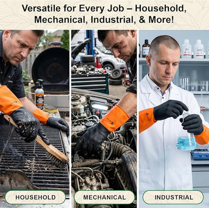 Gastody™ - Chemical Resistant Gloves, Heavy Duty Safety Work Gloves, Resist Acid - Image 4