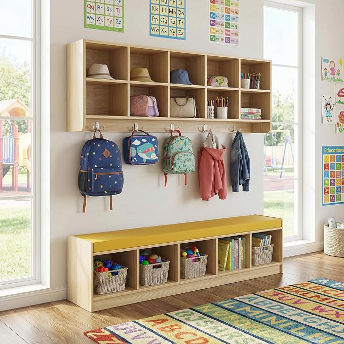 Kikihouse Set Wall Cubbies 10 Section - Image 6