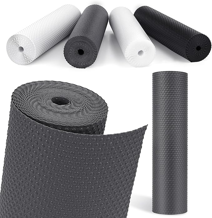 Drawer Liners, Waterproof Shelf Liner, Anti-Slip Non-Adhesive BPA Free Kitchen by MooiFun