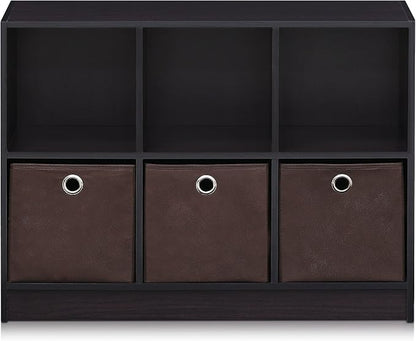 Furinno BASIC Book Shelf, 6-Cube Bookshelf - Image 7