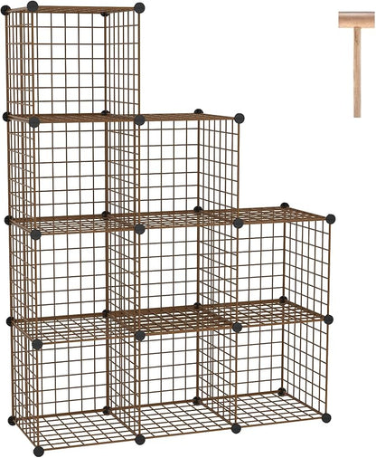 C&AHOME Wire Cube Storage, 9 by CAHOME