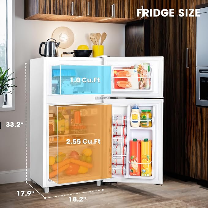 Manastin 3.55 Cu.Ft Mini Fridge - Image 2