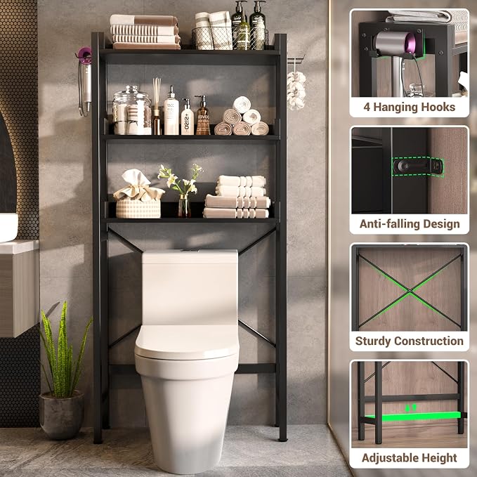 Over The Toilet Storage Rack - Image 4