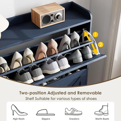 Nicetree Shoe Storage Cabinet, Shoe Cabinet - Image 7