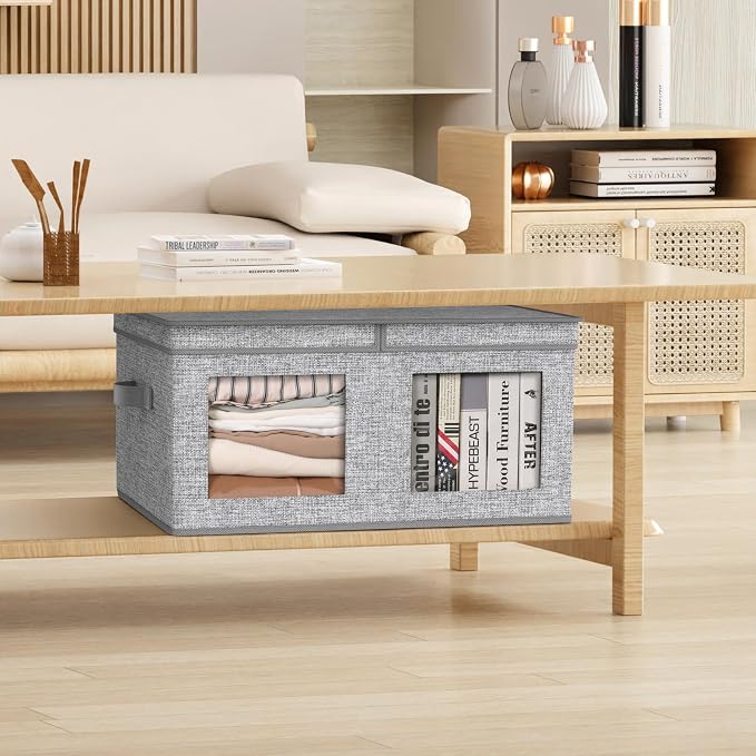 Univivi Large Foldable Fabric Storage Bins - Image 6