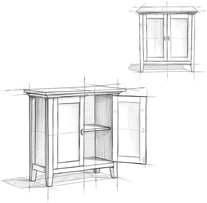 SIMPLIHOME Redmond Storage Cabinet - Image 13