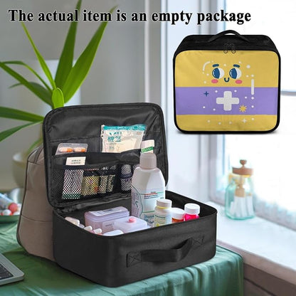 Family Medicine Storage Bag Pill Bottle Organizer - Image 3