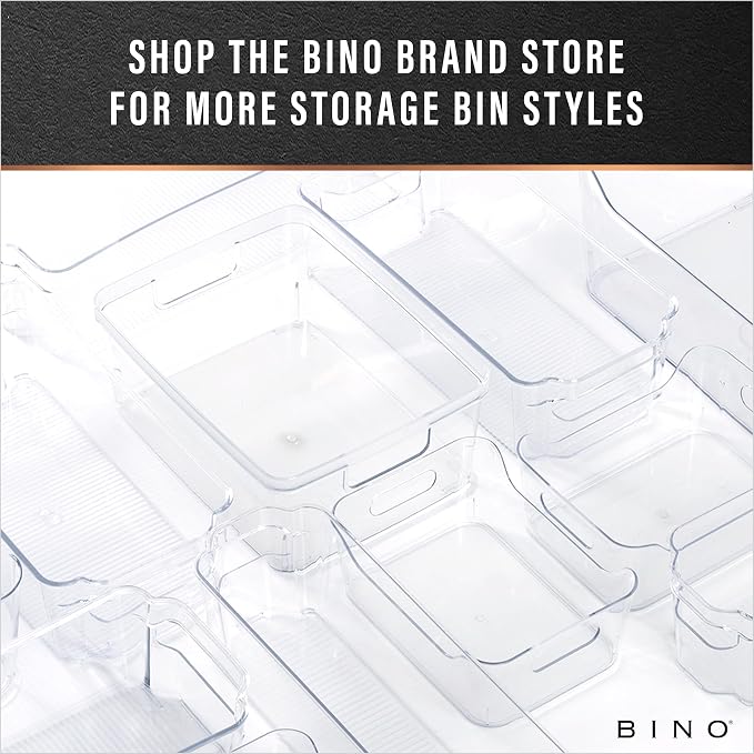 BINO | Plastic Storage Bins, Large - Image 8