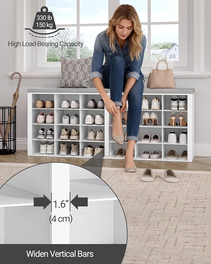 Hzuaneri Shoe Storage Bench - Image 6