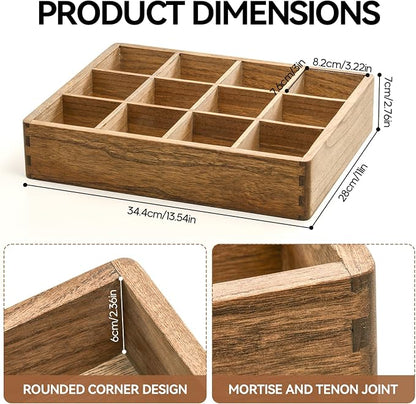 KIRIGEN Wooden Tea Bag Organizer - Image 7