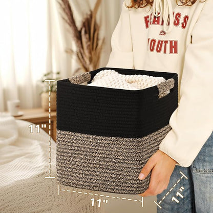 11 Inch Storage Cubes, 3 Pack Cube Storage Bins - Image 6