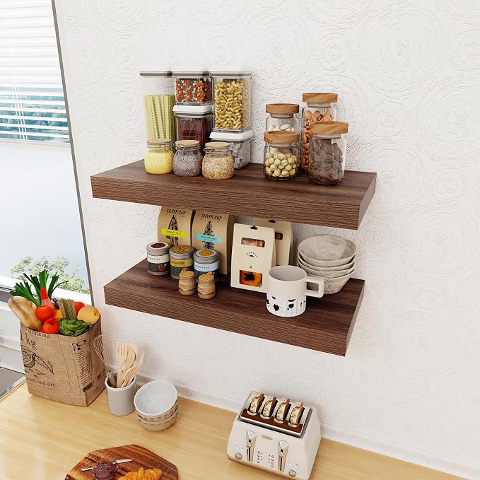 12 Inch Deep Floating Shelves, 24 x 12 Floating Shelf - Image 2