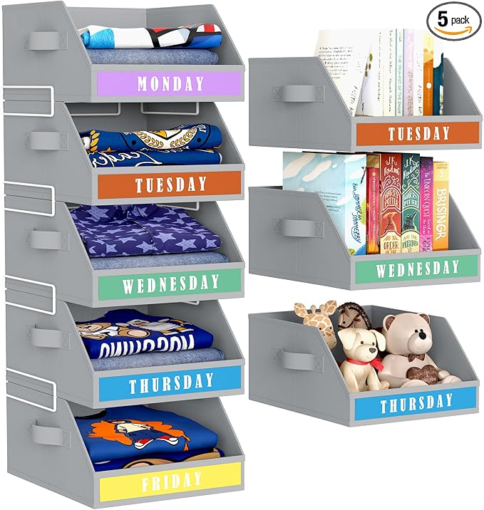 DIMJ Closet Organizers Storage Bins by DiMJ