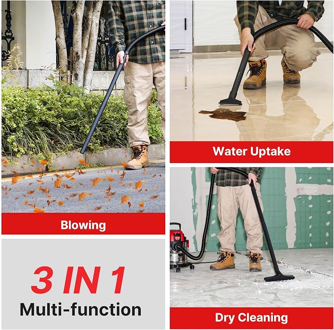 Shop-Vac 3 Gallon 4.0 HP Wet/Dry Vacuum - Image 2