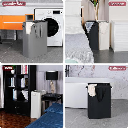 efluky Slim Laundry Basket, Narrow Laundry Hamper - Image 6