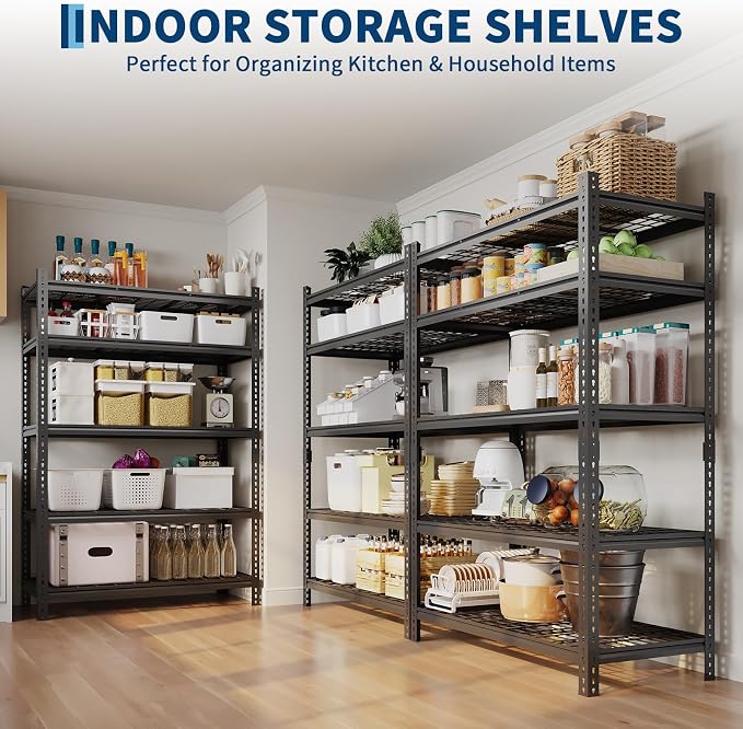 Heavy Duty Metal Storage Shelves - Image 6