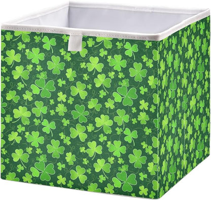 Clover St Patrick Day Closet Organizers Storage Cubes Storage Bins Shelf - Image 2