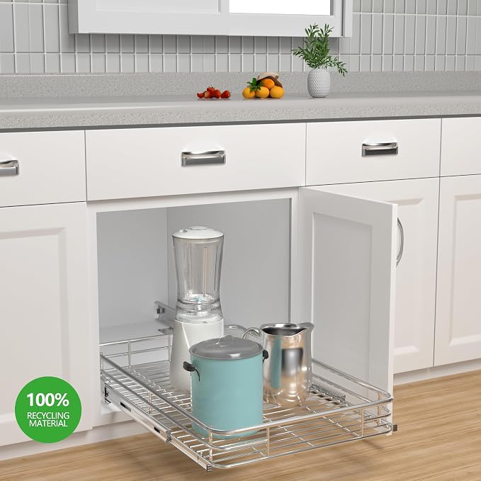 Pull Out Cabinet Organizer, Put Out Shelves - Image 3