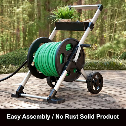 Liberty Garden 304 Explorer Two Wheel Hose Reel Cart, Holds 250-feet of 5/8" - Image 5