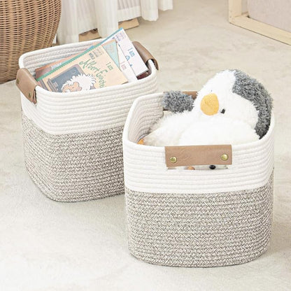 danpinera 11 Inch Storage Baskets, Woven Baskets - Image 7