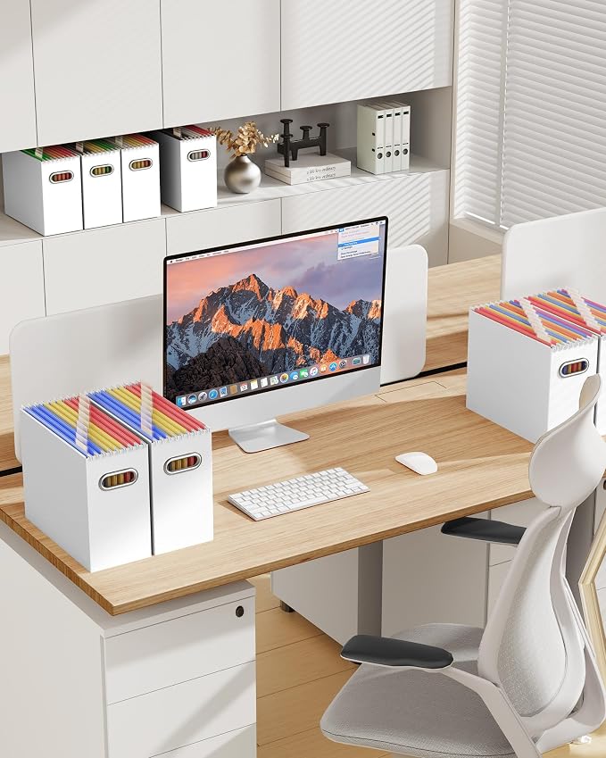Portable Collapsible Cardboard File Box - Image 3