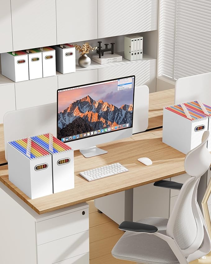 Portable Collapsible Cardboard File Box - Image 3