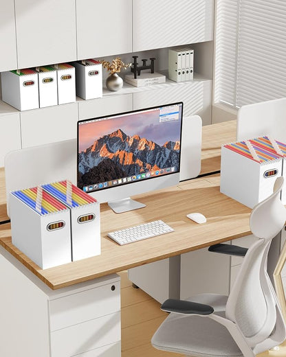 Portable Collapsible Cardboard File Box - Image 3