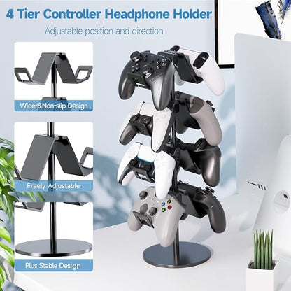 Controller Holder 4 Tier, Headphone Stand - Image 2