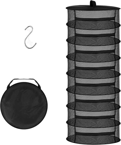 Desy & Feeci Drying Net Herbs 8-Layer Hanging Herb Drying Rack Drying Net by DesyFeeci