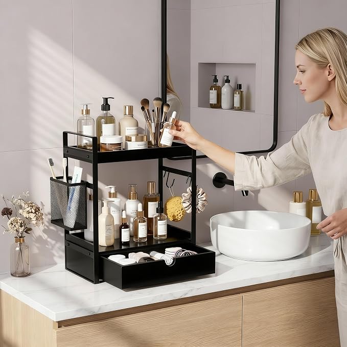 2-Tier Bathroom Counter Organizer - Image 4