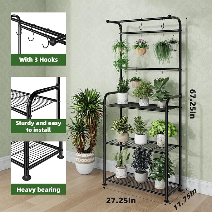 Ekisemio Plant Stands Outdoor - Image 6