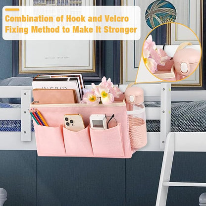 Bedside Caddy Bedside Organizer Bedside Storage Caddy - Image 2