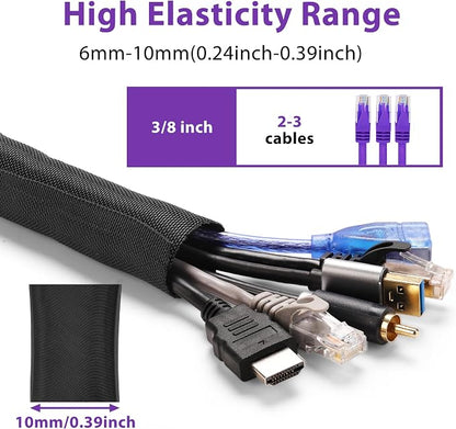 Cable Management Sleeve YCLYC 8.2ft - Image 2