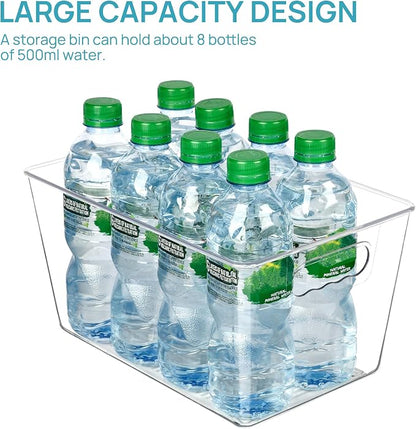 Vtopmart Clear Plastic Pantry Organizer Bins, Countertops, Freezer Organization - Image 3