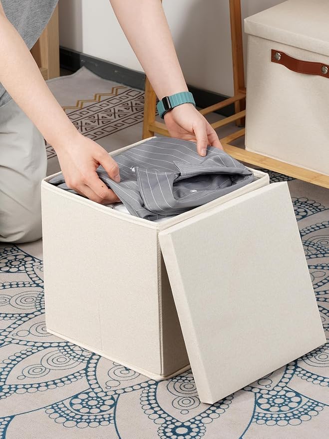 Temary Foldable Fabric Storage Bins - Image 5
