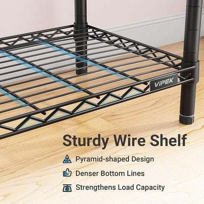 VIPEK S3 Heavy Duty Garment Rack Freestanding Clothes Rack Closet Storage - Image 8
