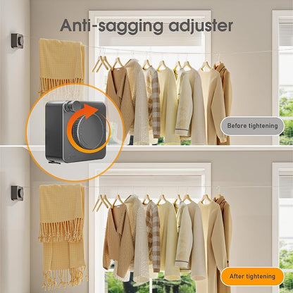 Retractable Heavy Duty Clothesline - Image 3